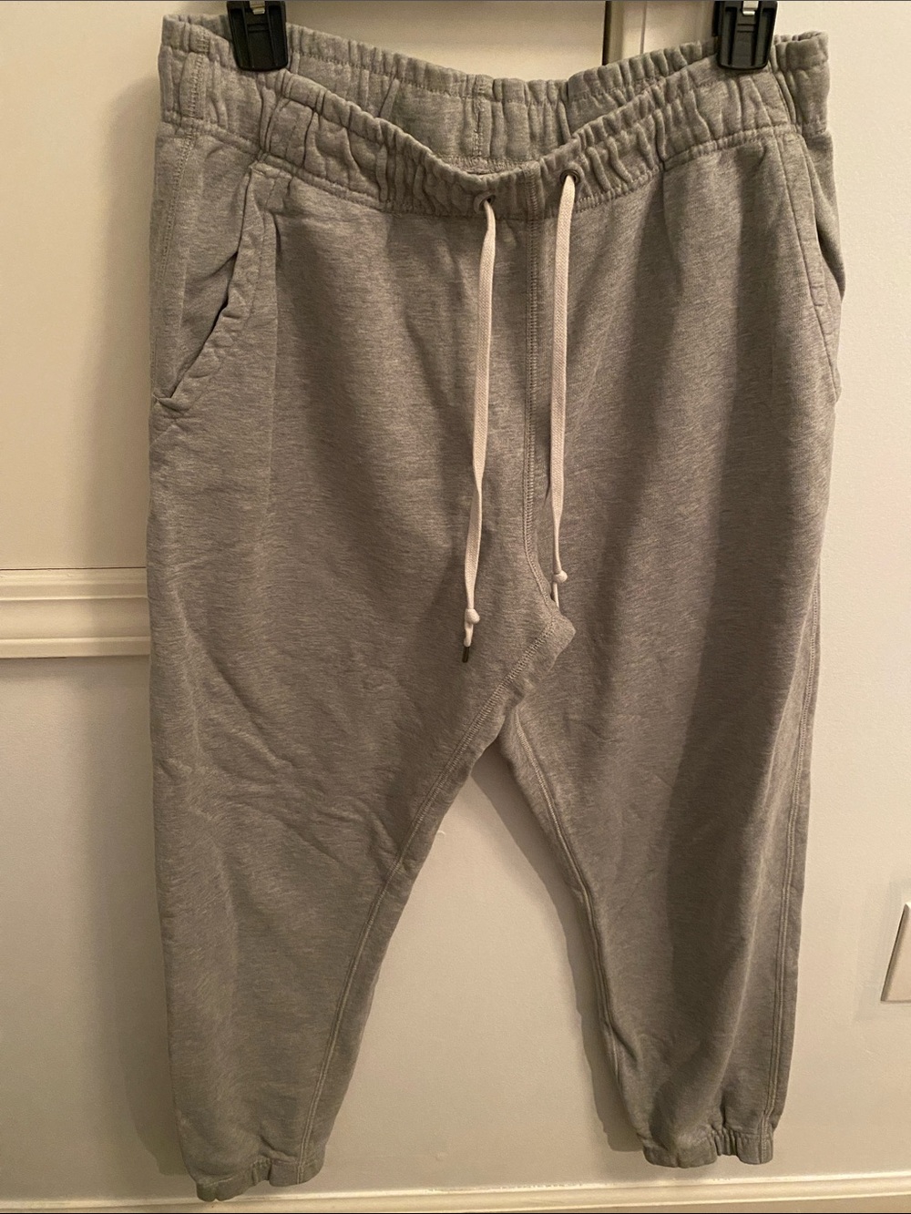 J. Crew Light Gray Drawstring Sweatpants